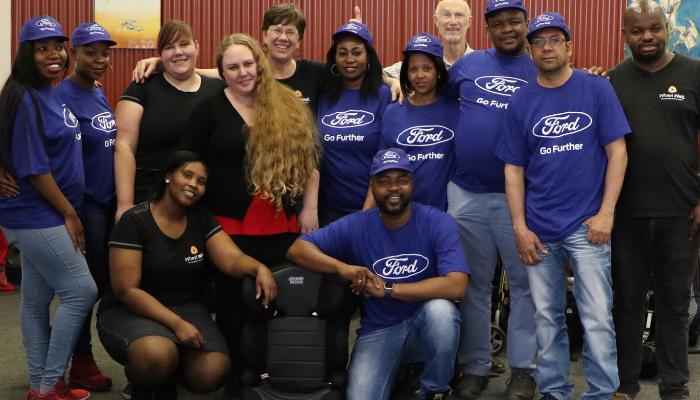 Ford Global Caring group shot